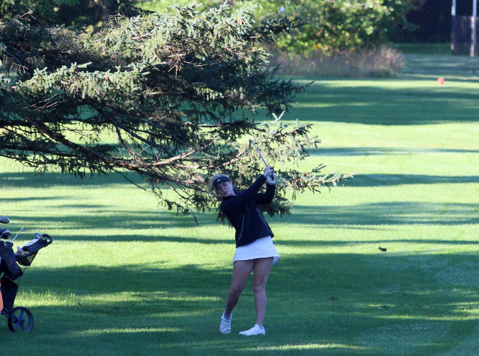 CloverCroix Conference girls golf championships at Lake Hallie Golf Course 9-22-22